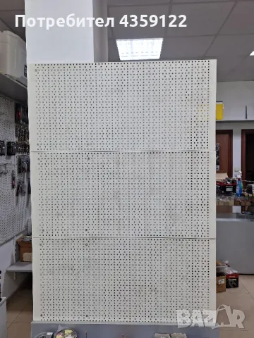 Перфорирани панели и куки, снимка 3 - Други машини и части - 49161750