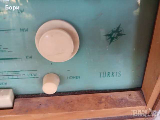 TURKIS Stern-Radio Rochlitz, VEB, RFT, DDR/ГДР 1961г, снимка 4 - Радиокасетофони, транзистори - 42170565