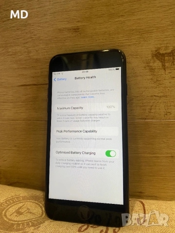 iPhone 7 128Gb Black 100% 🔋 Battery Health, снимка 3 - Apple iPhone - 53365943