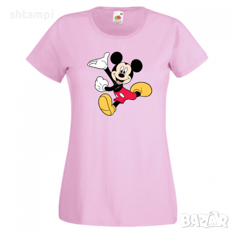 Дамска тениска Mickey Mouse 5 Мини Маус,Микки Маус.Подарък,Изненада,, снимка 5 - Тениски - 36526465