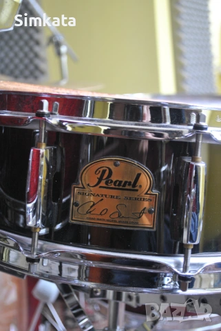 Pearl DLX - Professional Made in Japan, Chad Smith signature snare, снимка 7 - Ударни инструменти - 54244743