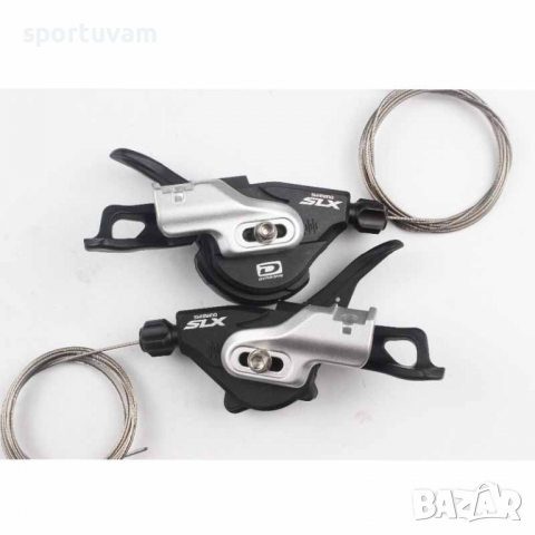 Комплект превключватели Shimano SLX SL-M670 за 2/3 x 10 - перфектен избор за твоя велосипед! , снимка 2 - Части за велосипеди - 36531787