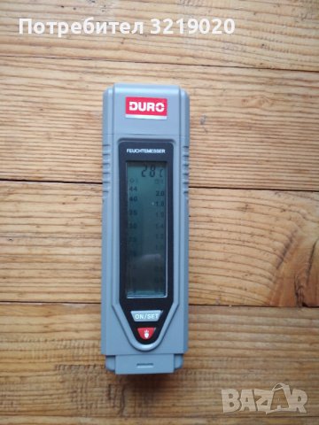 Влагомер DURO за дървесина и строителни материали