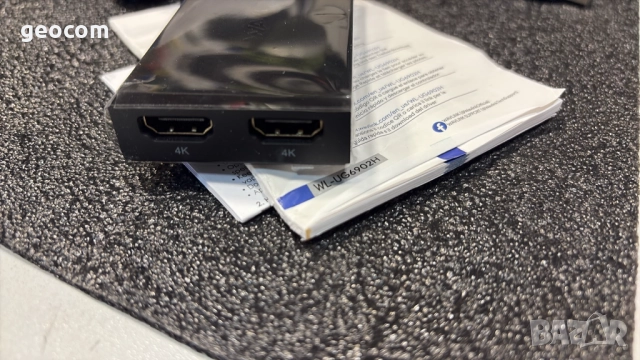 WavLink USB-A/USB-C to Dual HDMI 4K@60Hz Display Adapter, снимка 3 - Кабели и адаптери - 52544405