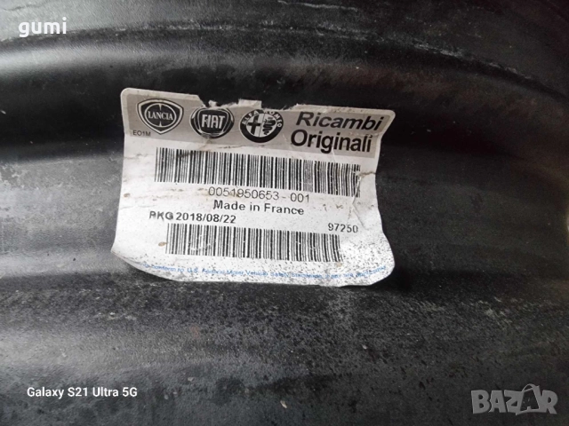 4бр 16ски джанти за FIAT CROMA, ALFA ROMEO GIULIETTA 5x110mm A161129 , снимка 8 - Гуми и джанти - 52621190