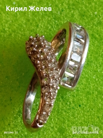 Прелестна сребърна висулка с инкрустирани кристали стил и елегантност 51131, снимка 7 - Колиета, медальони, синджири - 52621648