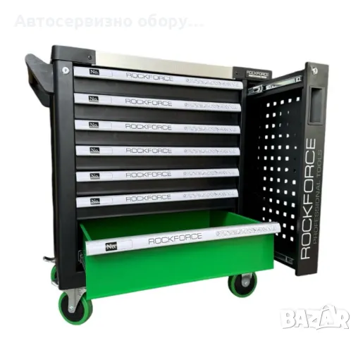 Професионален шкаф с инструменти RockForce 172 части, снимка 4 - Други инструменти - 47526742