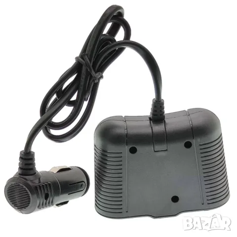 Двоен разклонител за запалка с USB зареждане и LED индикатор, снимка 2 - Аксесоари и консумативи - 55862995