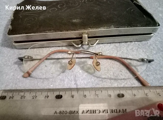 СТИЛНИ ЕЛЕГАНТНИ ДИОПТРИЧНИ ОЧИЛА с КЪРПИЧКА и ОРНАМЕНТИРАН СТАР ВИНТИДЖ КАЛЪФ 47731, снимка 2 - Слънчеви и диоптрични очила - 47465640