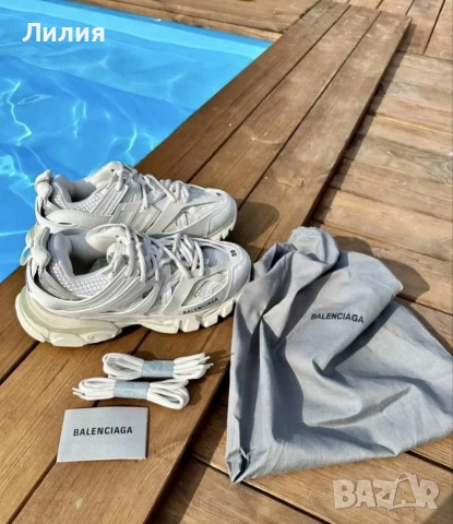🤍 Balenciaga Track White 🤍 , снимка 3 - Маратонки - 52556356