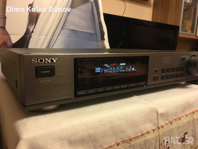 SONY ES TUNER 550 ES Titanium Mega Rare , снимка 2 - Ресийвъри, усилватели, смесителни пултове - 38999630