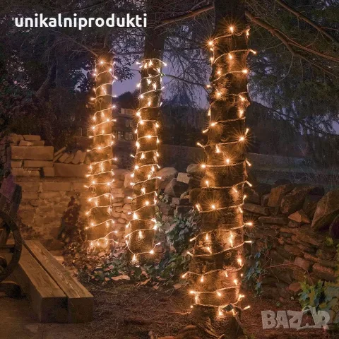 Външни коледни лампички за общини, хотели, ресторанти и др.