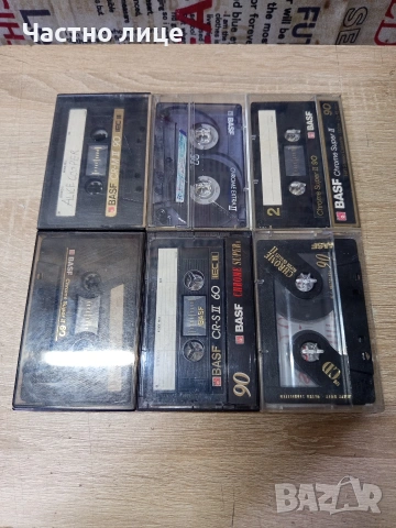 Аудио Касети"BASF"Chrome, снимка 8 - Аудио касети - 54346841