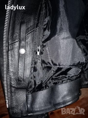 JIM Leather, Ново, Уникално, Естествена Кожа, Размер М. Код 1882 , снимка 11 - Якета - 38127827
