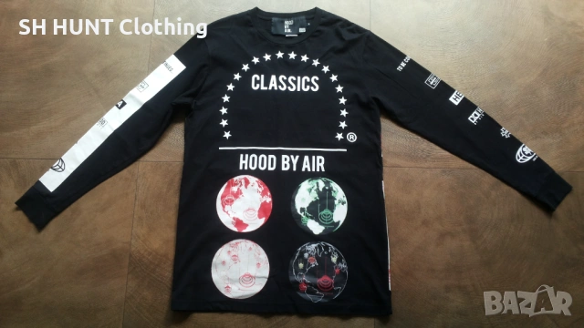 HOOD BY AIR Размер M мъжка блуза с дълъг ръкав 18-65