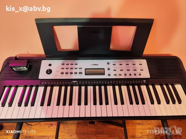 СИНТЕЗАТОР YAMAHA YPT-280, снимка 3 - Друга електроника - 55939599