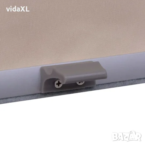vidaXL Затъмняваща ролетна щора, бежова, MK08, GGL и GGU, снимка 4 - Щори - 56145977
