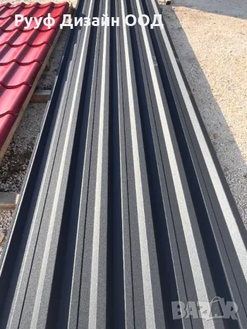 ламарина за покрив фасада Т18 Кристал 3Д МАТ 40 год.гаранция, снимка 9 - Строителни материали - 47616978