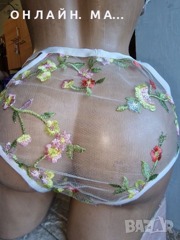 Тюлен с бродерия комплект 52/л, снимка 5 - Корсети, бюстиета, топове - 40538137