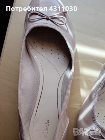 Балерини Clarks 39.5 номер, снимка 6 - Дамски ежедневни обувки - 53807299