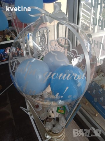 Балон за изписване на бебе и плюшена играчка в Плюшени играчки в гр.  Пловдив - ID35161942 — Bazar.bg