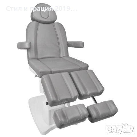 Стол за педикюр Azzurro 708AS (3мотора) - сив/бял, снимка 7 - Педикюр и маникюр - 44513430