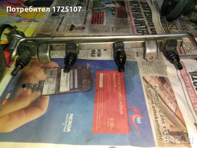 Рейка с инжектори за 1.8T Audi A3 quattro, S3, TT, Golf 4 , снимка 3 - Части - 40535097
