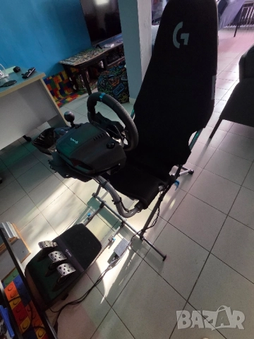 Волан + стол за шофиране за PlayStation, снимка 4 - Аксесоари - 52493053