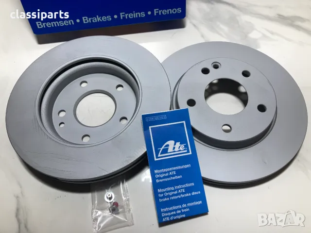 Спирачни дискове ATE за Мерцедес А Класа / MERCEDES-BENZ A-Class (W168), снимка 2 - Части - 50416125