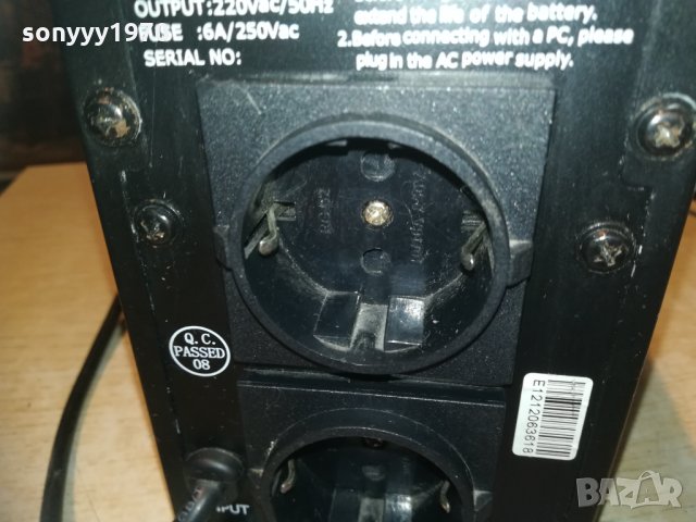 UPS TURBOX-X650VA LINE INTERACTIVE-MODEL EA200, снимка 3 - Други - 30333176