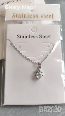 Колие от медицинска стомана , снимка 5 - Колиета, медальони, синджири - 48454747