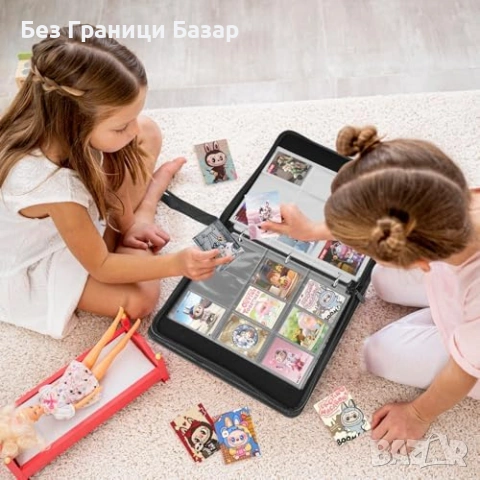 Нов Класьор за колекционерски карти 900 джоба TCG спортни, калъф органайзер папка, снимка 7 - Други - 54046900