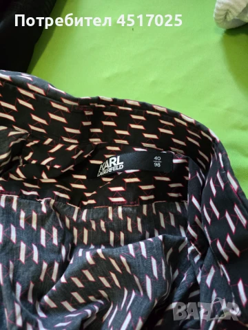 Мъжка риза Karl Lagerfeld, снимка 3 - Ризи - 50832176