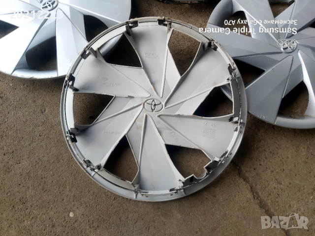 4 броя Оригинални тасове за Toyota Aygo 15, снимка 7 - Аксесоари и консумативи - 44697621