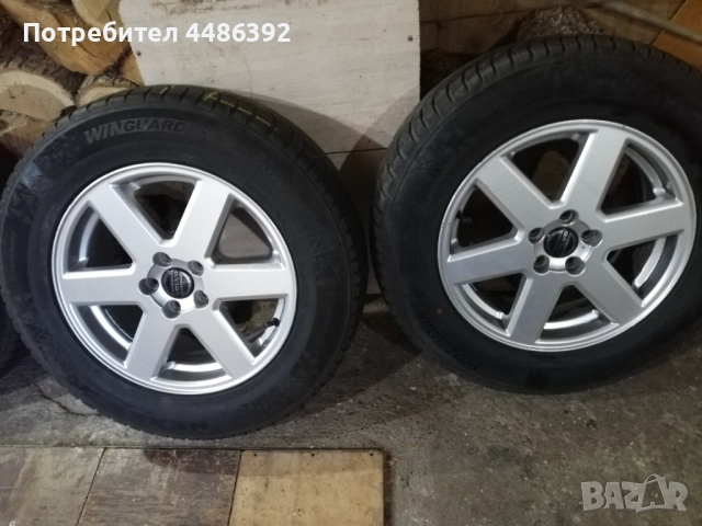 Джанти -17 цола със зимни гуми 235/65/17-5Х108, снимка 6 - Гуми и джанти - 52534311