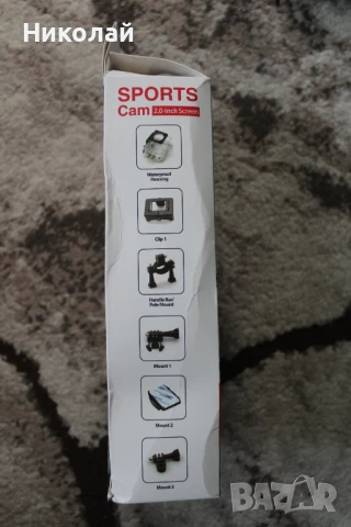Action Camera/Екшън камера аналог на GoPro, снимка 4 - Камери - 16050681