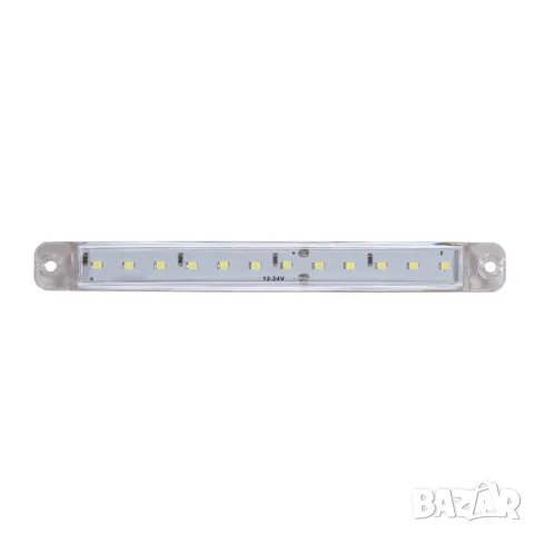LED габарит 12 LED 170 mm 12-24V с бяла светлина