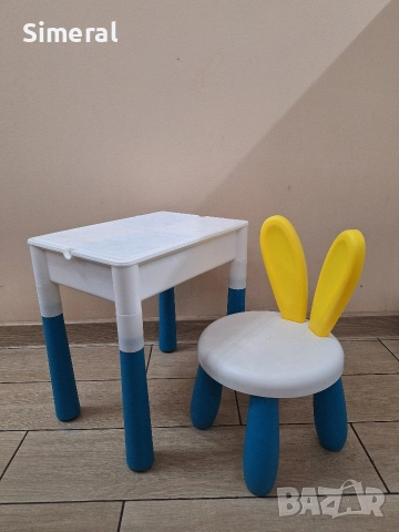 Детска маса със стол