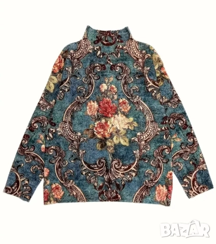 Красив дамски полувер във Винтидж стил