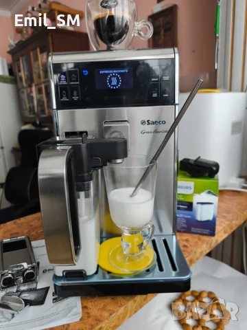 Кафемашина Saeco GranBaristo - модел HD 8975, снимка 3 - Кафемашини - 51652335