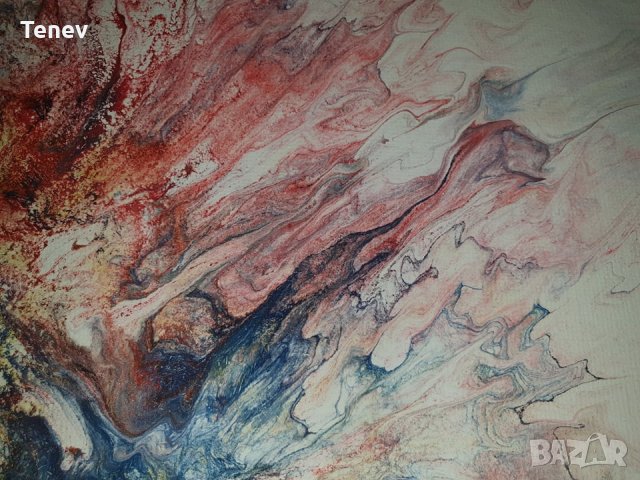 Абстрактна картина , снимка 3 - Картини - 31535808