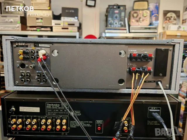 LUXMAN L-85V, снимка 4 - Ресийвъри, усилватели, смесителни пултове - 48413651