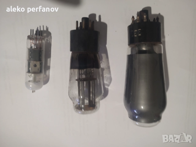 Радио лампи, стари, снимка 5 - Радиокасетофони, транзистори - 52252848