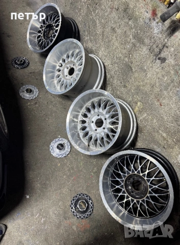 Джанти Aluett 17 8.5-10j bnw e30 e36 e34 e28 e32 , снимка 4 - Гуми и джанти - 54209596