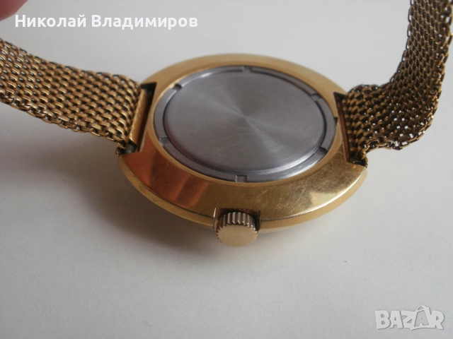 Raketa Ракета руски позлатен ръчен мъжки часовник СССР, снимка 9 - Мъжки - 51894602