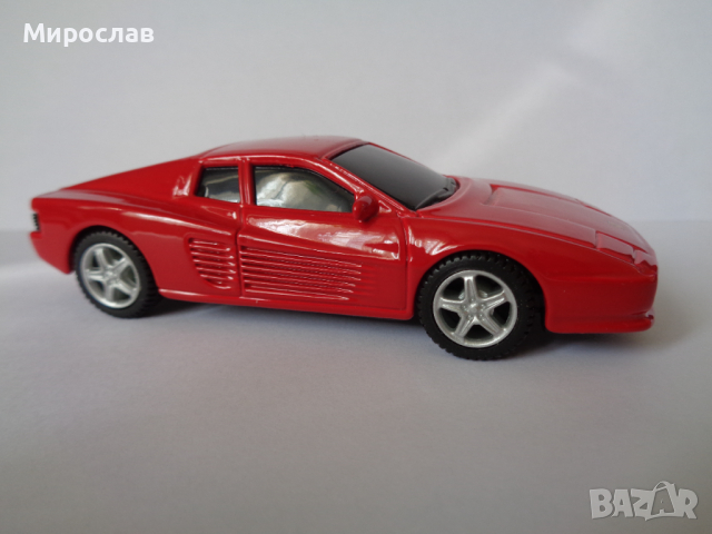 BBURAGO 1:43 FERRARI 512 TR МОДЕЛ КОЛИЧКА ИГРАЧКА, снимка 3 - Колекции - 44681029
