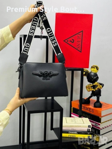 Чанти Guess ➡️24 Cm ⬆️19 Cm, снимка 3 - Чанти - 53945257