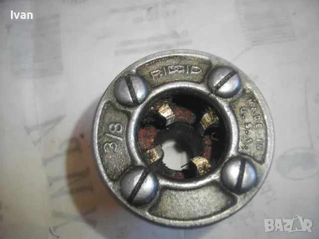 3/8" цол RIDGID Made in USA РЕЗБОНАРЕЗНА ГЛАВА ЗА ВИНТОРЕЗКА, снимка 4 - Други инструменти - 48057587