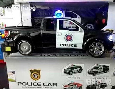 Големи полицейски коли с дистанционно управление, снимка 2 - Коли, камиони, мотори, писти - 35239529