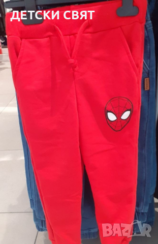 Нови детски долнища със Спайдърмен - 15лв., снимка 1